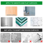 miroirs carrés adhésifs décoration murale moderne minimaliste 15x15cm 25x25cm 23x33cm