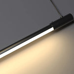 lampe suspendue moderne minimaliste noir blanc lisse mat 120cm adjustable oeilletsflux249 2000v90 260