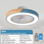 ventilateur led télécommande vitesses moderne blanc gris noir vert rose bleu