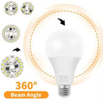 ampoule led 3w 5w 7w 9w 12w 15w 18w blanc blanc chaud e27 smd2835