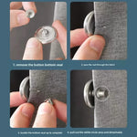 boucles magnétiques rideaux gris métallisé moderne adhésif 17mm 20mm 25mmiaux instructions'utilisation