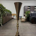 vase doré métal classique haut 100cm 65cm 75cm 90cm événement mariage