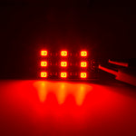 éclairage intérieur led noir plaque clips ambre bleue blanche voiture moderne lumière coffre porte