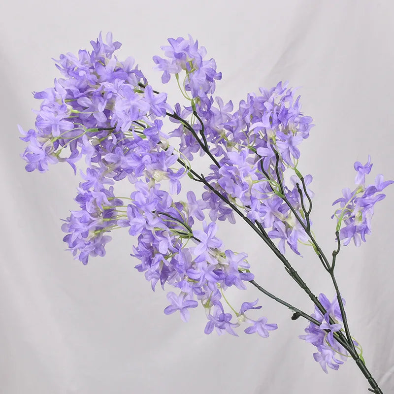 décoration intérieure moderne bouquet artificiel violet blanc rouge bleu rose orange minimaliste