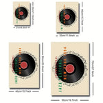 affiches rétro jazz graphiques abstrait clavier vinyle cadres salon chambre 30x40cm 40x60cm 55x80cm