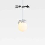 lampe suspendue animaux ours chien moderne intérieur enfant chambre salon blanc