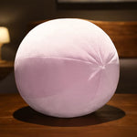 coussin rond velours rayures colorées moderne doux mousse pe amovible lavable adultes chambre lit