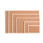 tableau liège bois cadre minimaliste modernes pins métalliques photos notes