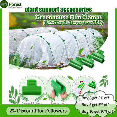 Pinces de serre pour voile d'ombrage en plastique PP durable