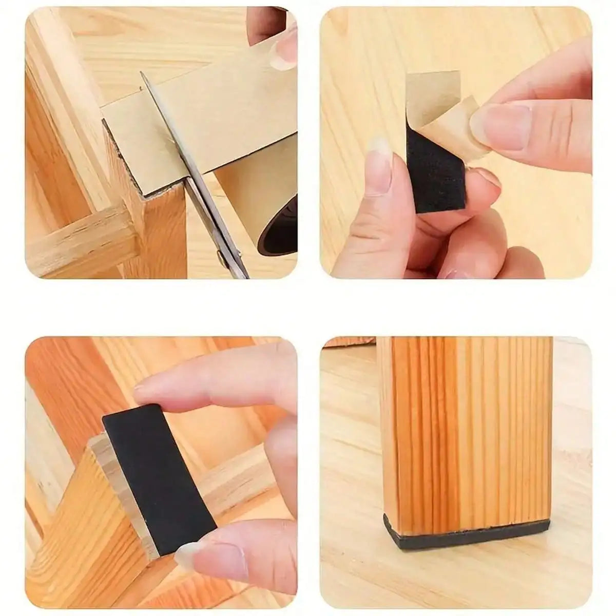 adhésif double face ruban noir beige utilitaire maison protection anti dérapage fixations intérieures