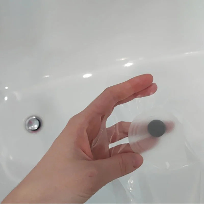 rideau douche transparent moderne aimants légèrement opaque rayures verticales respectueux environnement