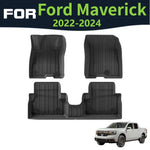 tapis sol voiture noir rayures horizontales moderne caoutchouc protection toutes saisons impermeable