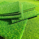 tapis artificiel herbe verte pelucheux moderne 15cm 30cm différentes épaisseurs