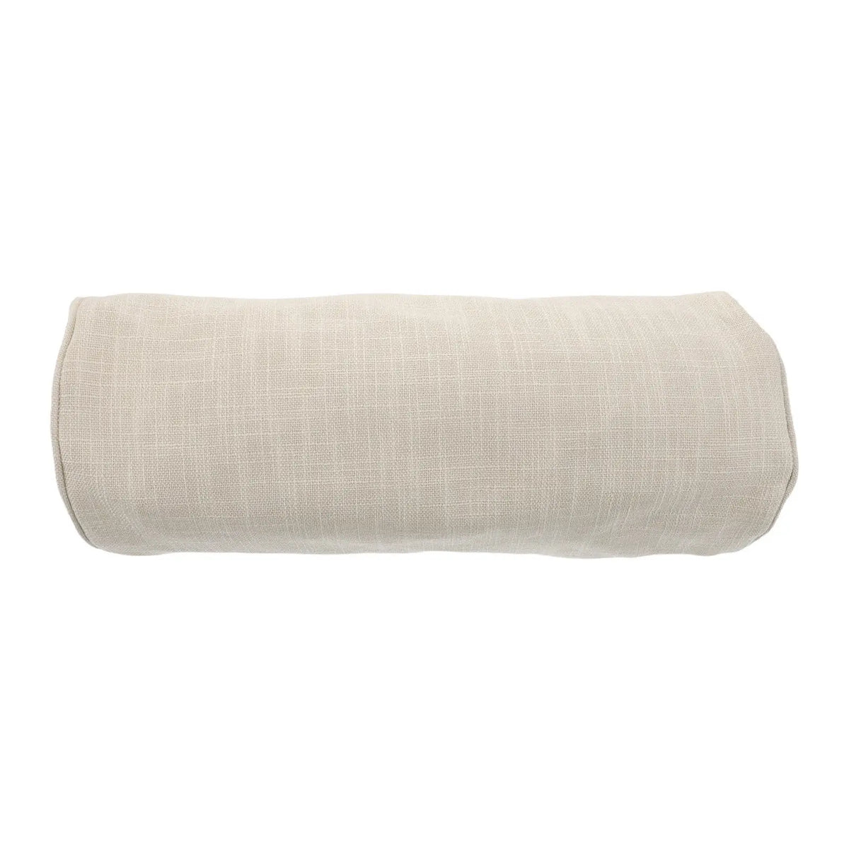 coussin lombaire housse polyester coton lit voyage couverture roulée moderne beigeclair texturelin