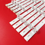 bande led blanc moderne 870mm leds 3v fixations électroménager replacement