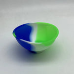 coupelle silicone multicolore rayures moderne rangement herbes tabac cuisine fumer
