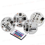 lampe table rechargeable led rgb blanc circulaire composants électroniques interrupteur tactile câbles charge dc5v
