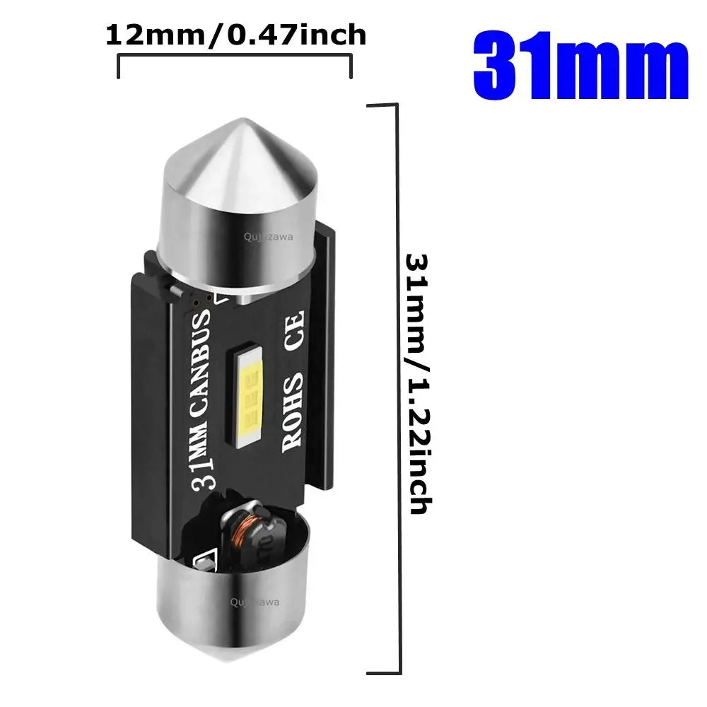 lampe lecture moderne compacte noire adhésive 31mm 36mm 39mm 41mm