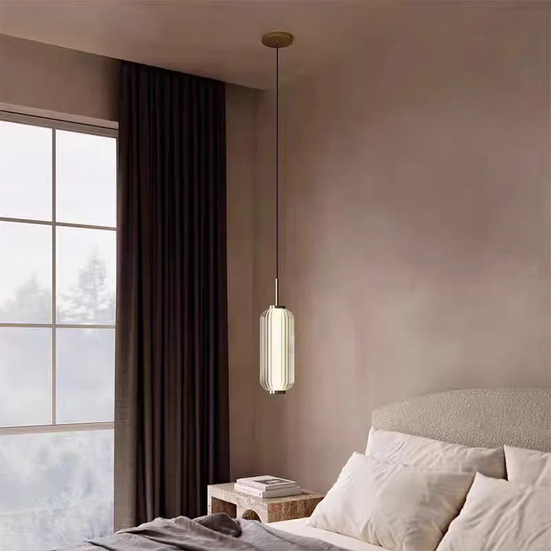 suspension moderne blanc motif géométrique fixation haute qualité flux lumineux salon chambre principal