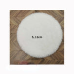 coussins décoratifs fourrure animaux rose clair blanc moderne doux lapin chat nuage