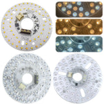 Module lumineux LED ventilateur 24W couleurs blanc blancchaud blancneutre moderne