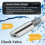 distributeur savon liquide moderne or noir acier inoxydable rotatif facile kit tuyau fixations