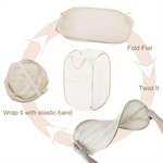 Rangement organisé avec panier transparent grande taille