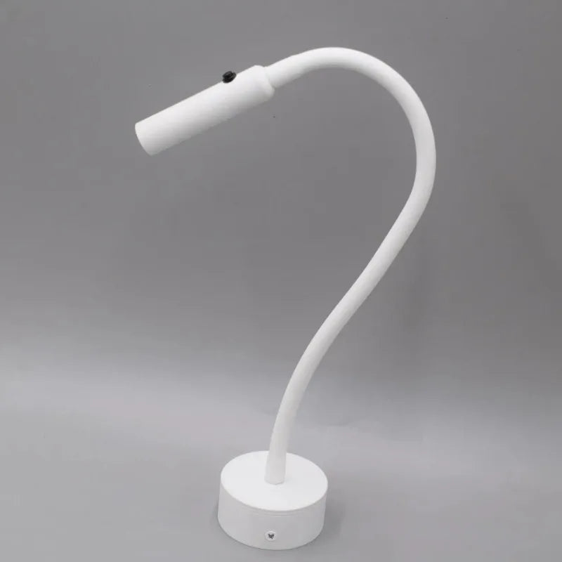 lampe murale orientable moderne noir blanc silicone adaptable chambre salon