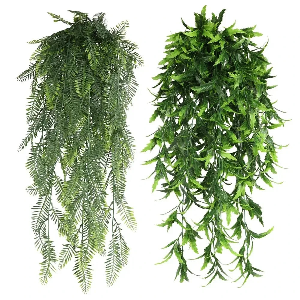 guirlande végétale artificielle feuilles vertes modernes décoration intérieure maison fêtes mariage