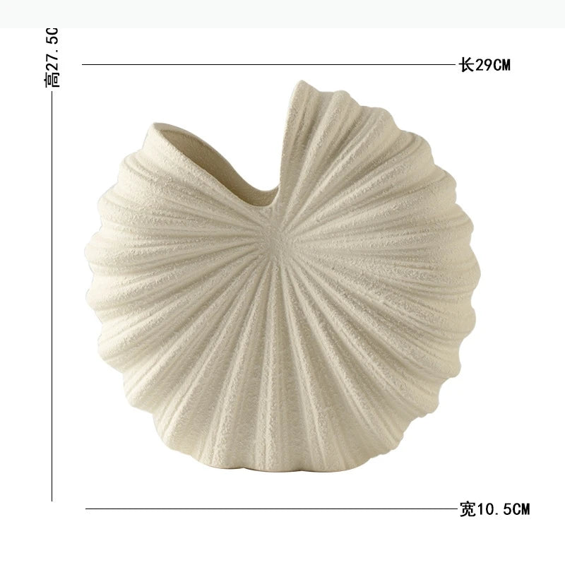 vase moderne céramique blanc rayures horizontales opacité fait main décoration maison
