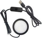 lampe led blanc moderne adhésive 60mm câble 1500mm interrupteur 5v led autoinstaller