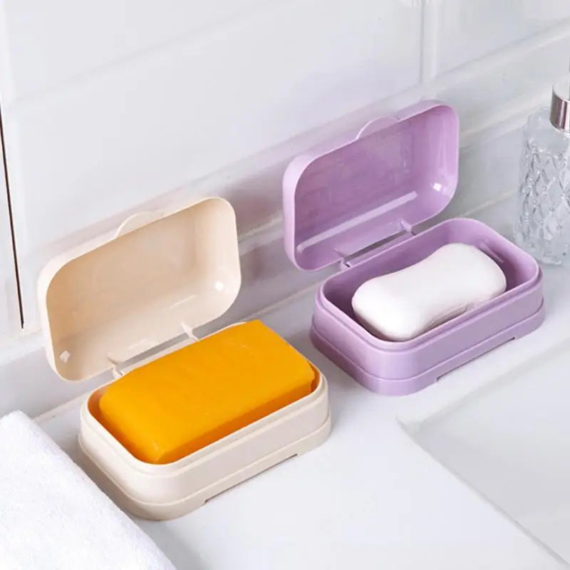support savon couvercle violet rose bleu clair beige laundry kitchen moderne minimaliste