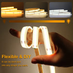 Ruban LED flexible étanche 12V 24V pour cuisine