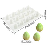 moules silicone fruits rhubarbe pomme poire fraise gâteau décoration bakeware modernes cuisine écofriendly