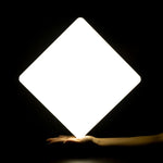 plafonniers led carrés moderne blancs éclairage neutre minimaliste 16w 34w chambre salon
