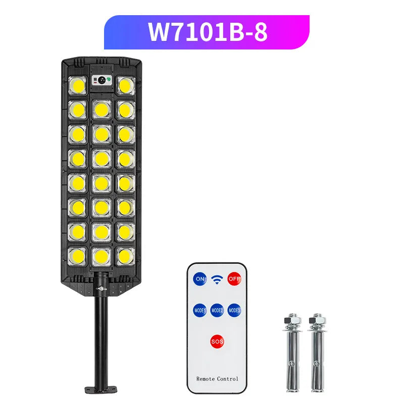 lampe solaire led noir jaune ip66 moderne panneau solaire télécommande rechargeableextérieur