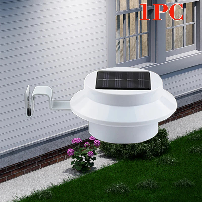 lampe solaire extérieure led blanc moderne facile autoénergie abs clips patio jardin