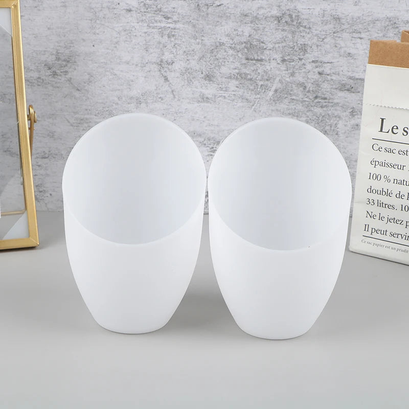 cache tasse moderne blanc mat maison accessoire deco chambre salon contemporain