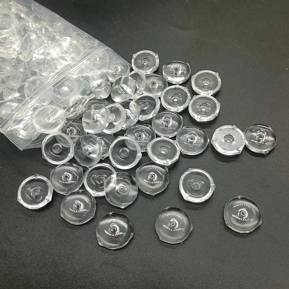 cache led transparent adhésif moderne 11x6.3mm légèrement opaque rond lisse bande led