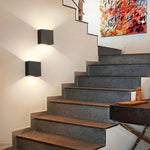 appliques murales modernes minimalistes led blanc noir doré éclairage chambre salon cuisine salle manger