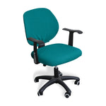 chaise moderne tissu gris résistance eau ordinateur fauteuil mariage banquet