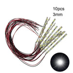ruban led blanc rouge noir adhésif flexible 12v 18v led moderne 10 pièces