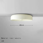 plafonnier rond moderne fer blanc noir marron adhésif led minimalist 2000 82000 lumens touch