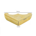 protections d'angle decoratives or bronze ornements floraux vintage fixations maison woodworking echangement