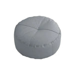 pouf carré moderne simili cuir beige orange vert mousse pe doux anti décubitus minimaliste