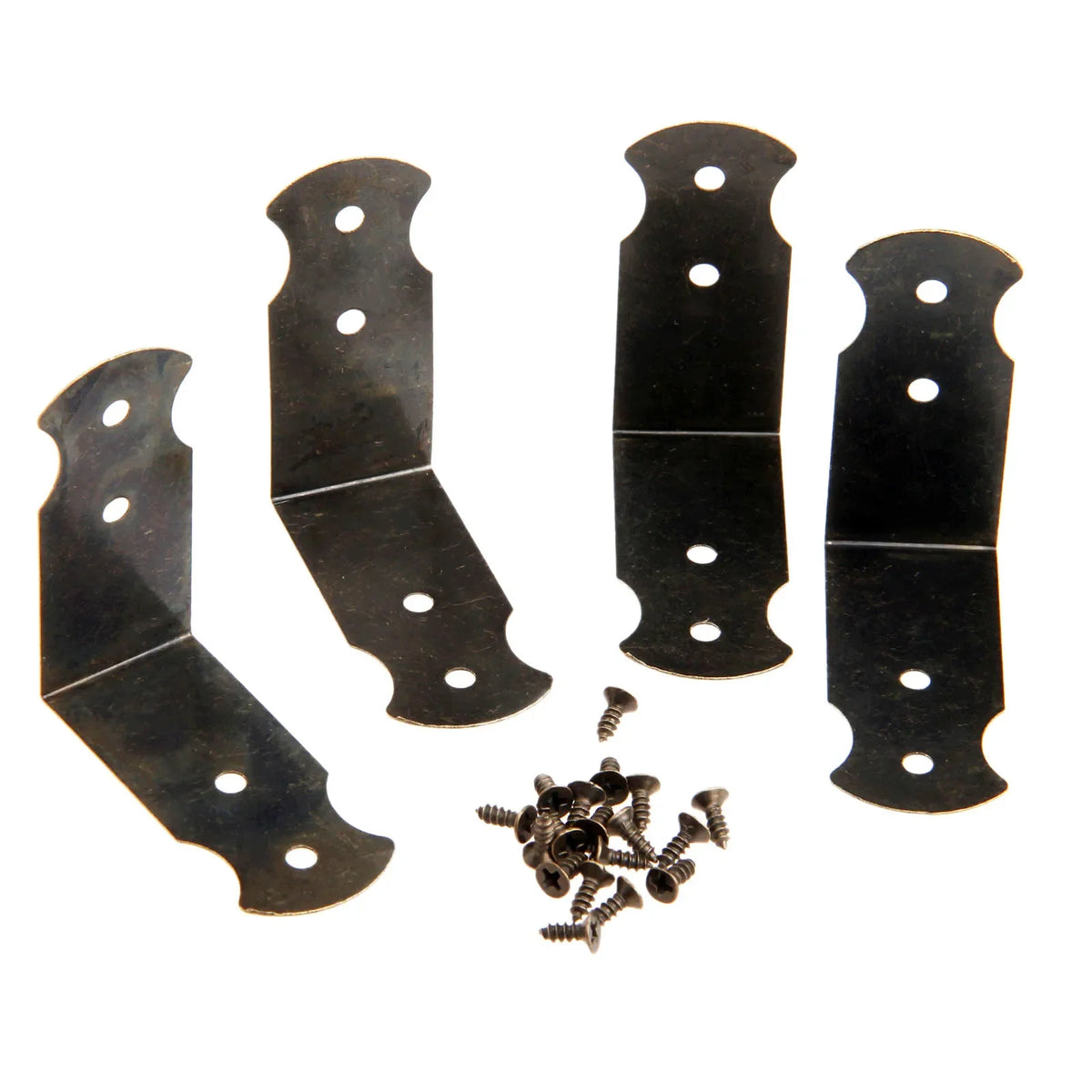 clips coin noir doré vis classique fourreurs travail bois petits grands
