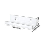 porte vinyles transparent moderne support mural pièces transparents