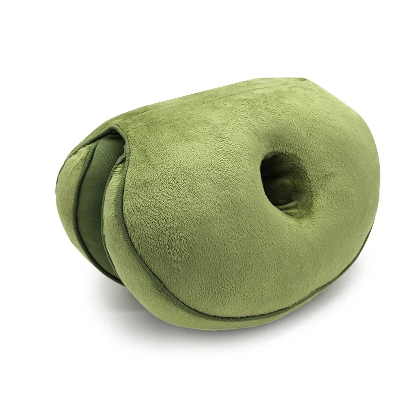 coussin donut mousse mémoire forme coussin siège dossier rose doux moderne