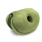 coussin ergonomique rose vif doux mousse mémoire forme polyester coton moderne massage
