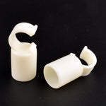 crochet blanc moderne fixations dimensions 7.9 8.5 12 13 15 15.3 16 19 mm